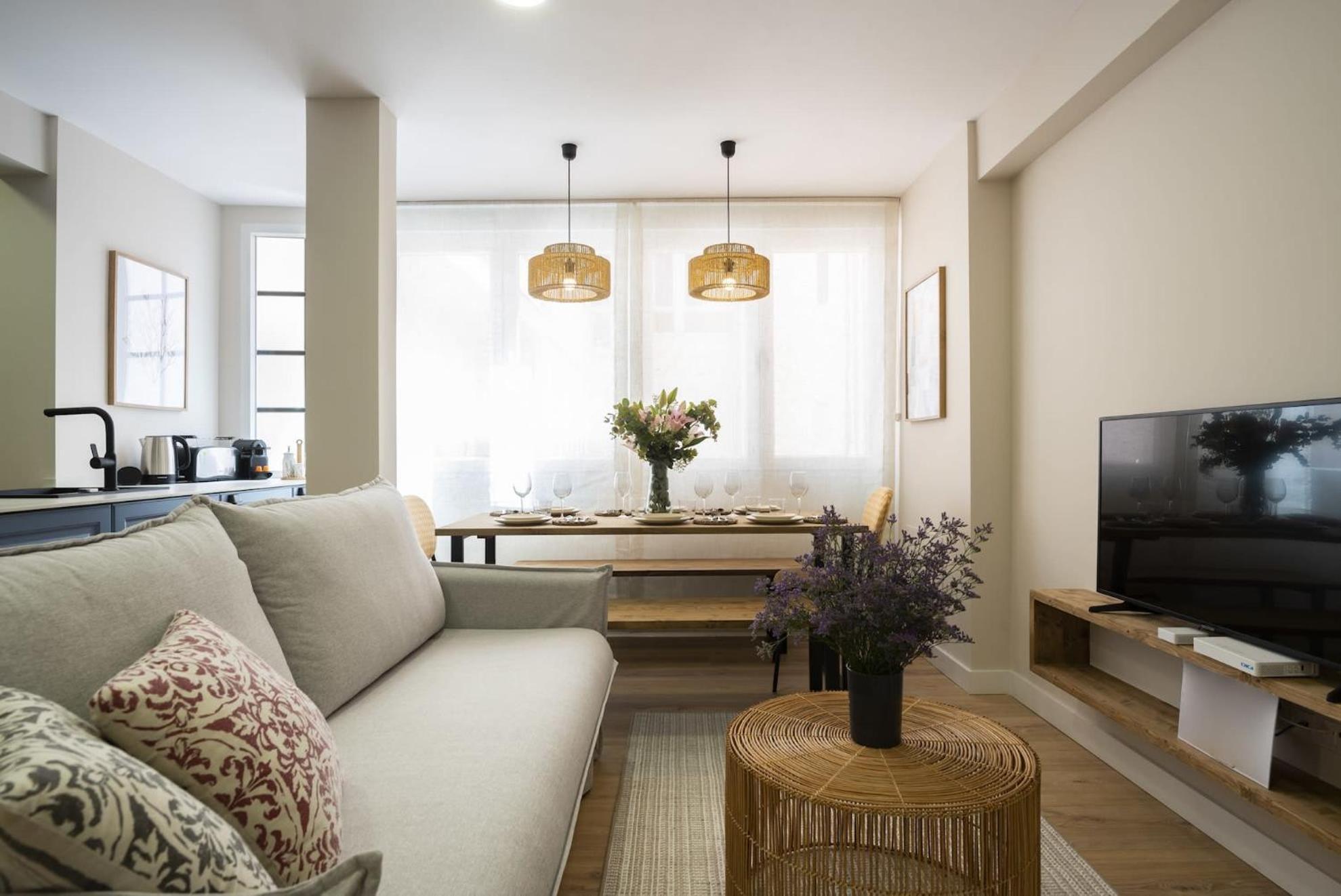Elegante Apartamento En El Centro. Nuevo! Santander Exteriör bild