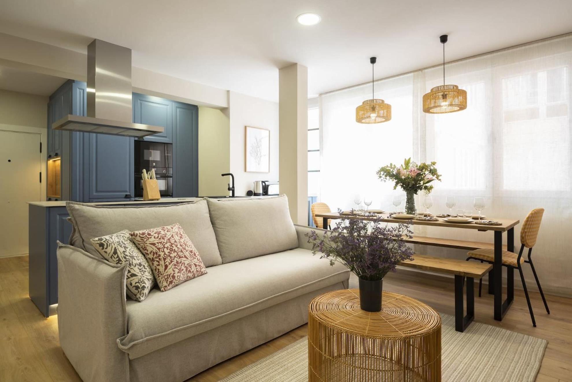 Elegante Apartamento En El Centro. Nuevo! Santander Exteriör bild